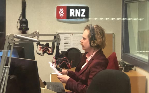 Finn Johansson in to the RNZ studio in Wellington for Out Lately.