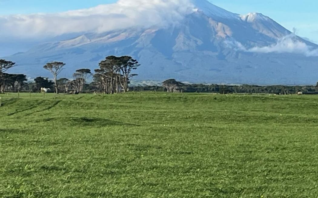 Mt Taranaki in June.