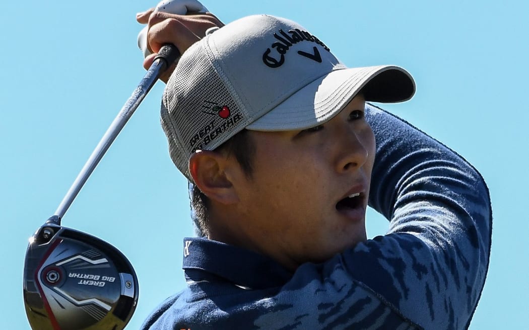 New Zealand golf number one Danny Lee  at Royal Troon.