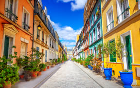Street in Paris - Rue Cremieux
