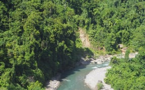 Tina River on Guadalcanal