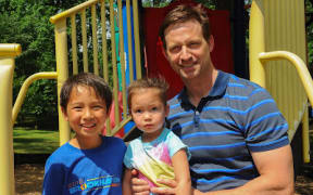 190523- ATLANTA- GA- Jim Rilling at the Georgian Hills Park and at home with son Toby and daughter Mia on Thursday, May 23, 2019.  (BECKY STEIN PHOTOGRAPHY)