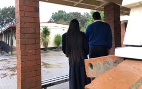 Scolastica Samoa Faaluaseu Filipo and Siosiua Latahe'ea Tonga'uhila.