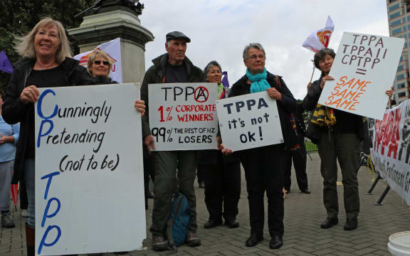 About 80 people attended the protest while another 5000 signed a petition