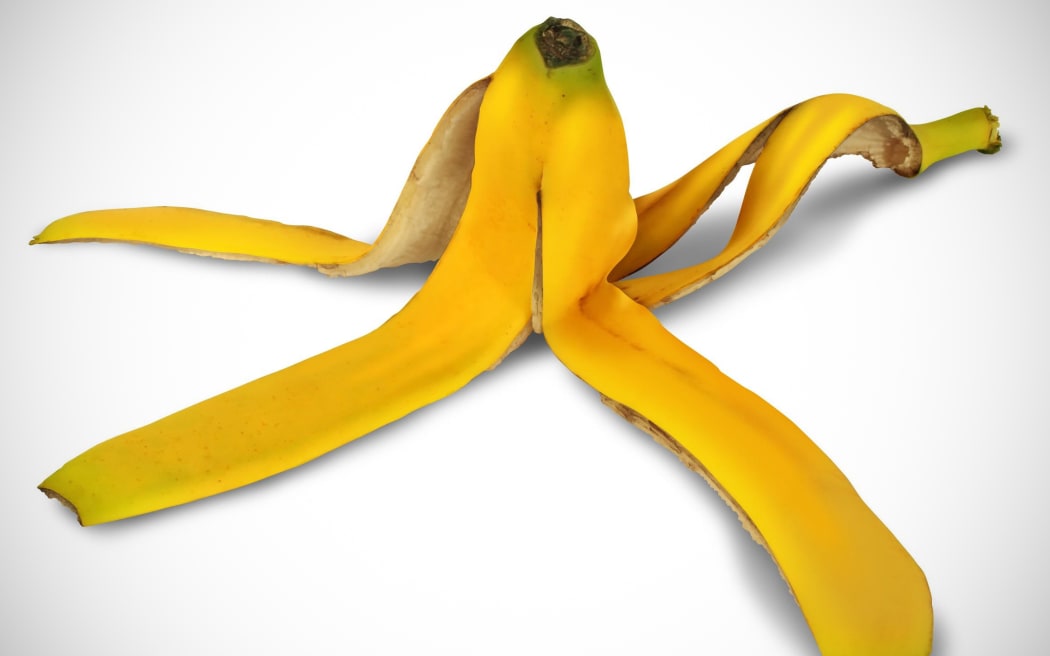 Banana peel, file photo