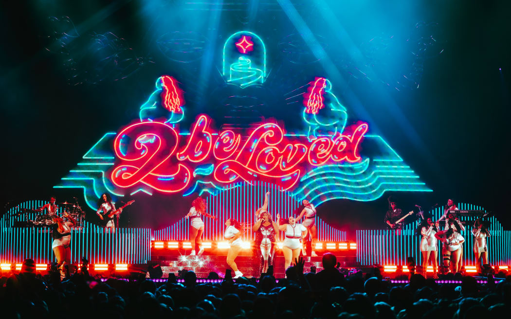 Lizzo performs at Spark Arena in Auckland, on 26 July, 2023
