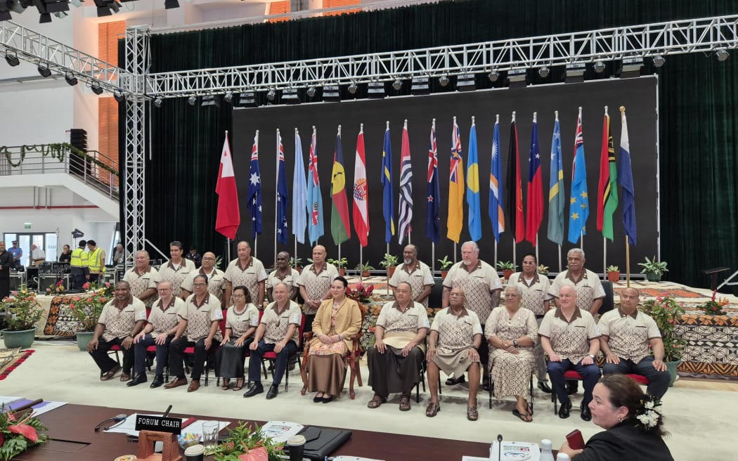The 18 member states of the Pacific Islands Forum.