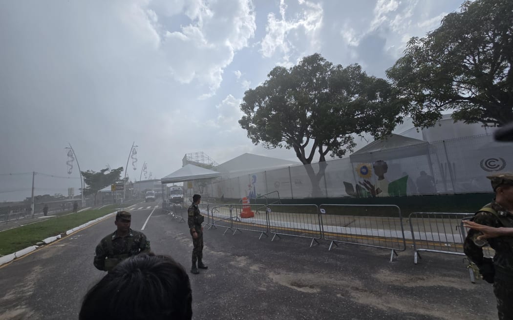 A fire at COP30 in Brazil