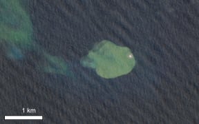 The underwater volcano has erupted near the main island of Tonga.