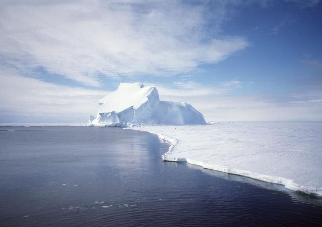 The Riiser-Larsen Ice Shelf in Antarctica