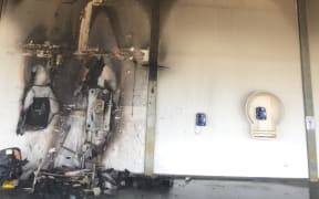 A supplied image shows damage following unrest at the Christmas Island Immigration Detention Centre. The photo was supplied on 11 November 2015 by the office of Australian MP Peter Dutton