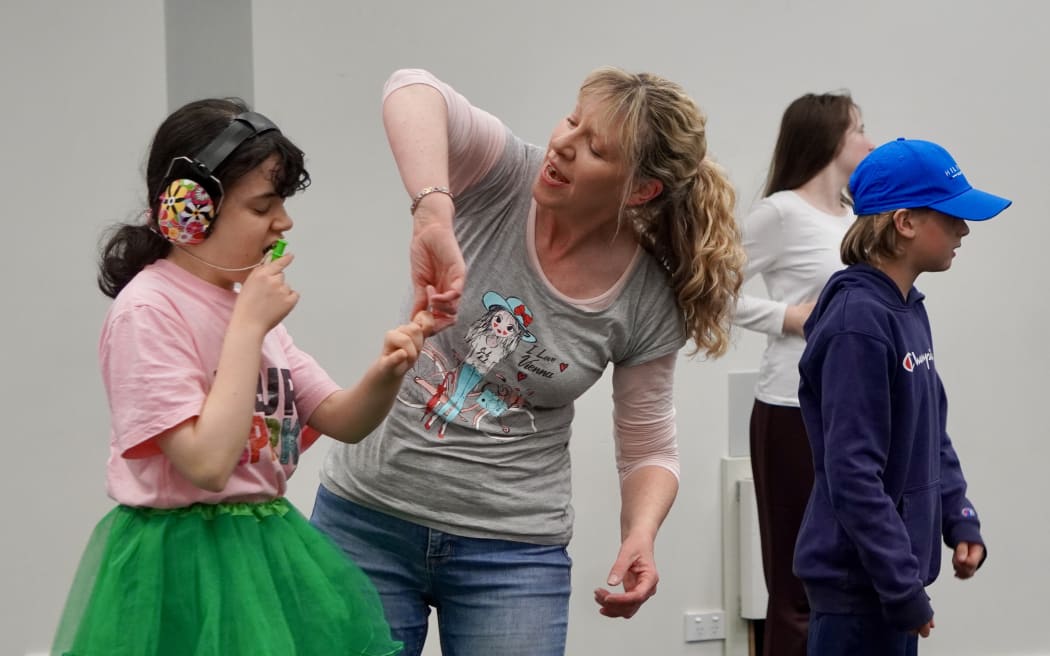 Celine Thompson, 14, and her mum April - who says the workshops have been incredible for Celine's confidence.