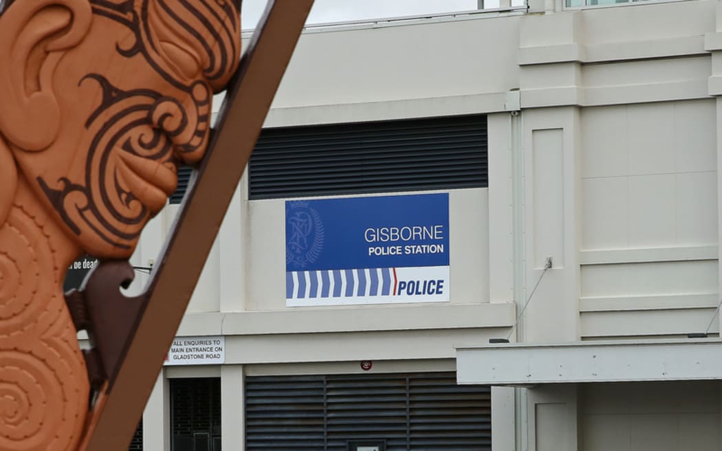 Gisborne police station.