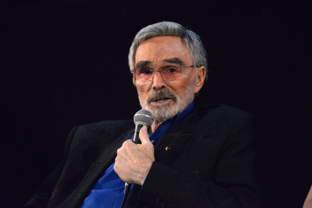 HOLLYWOOD, CA - MARCH 22: Actor Burt Reynolds speaks during a Q&A session at the Los Angeles premiere of "The Last Movie Star" at the Egyptian Theatre on March 22, 2018 in Hollywood, California.   Michael Tullberg/Getty Images/AFP