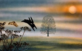 A still from the film "Watership Down"