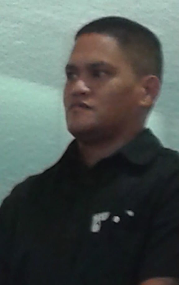 Teina Pora at the High Court on Tuesday.