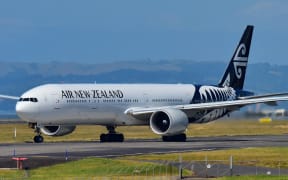 Air New Zealand plane.