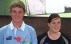 Mitchel Hoare and Katey Craig