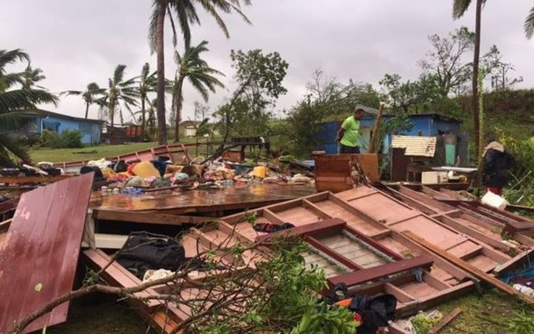The morning after category five Cyclone Winston hit Fiji.