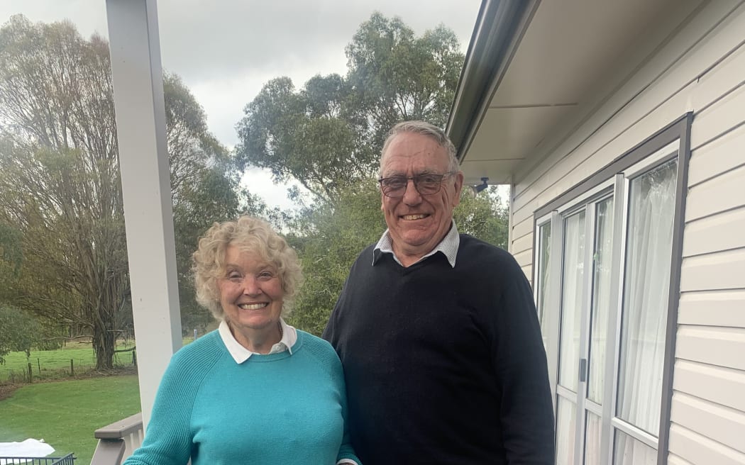 Tony Thompson and his partner Laurelle Crosby