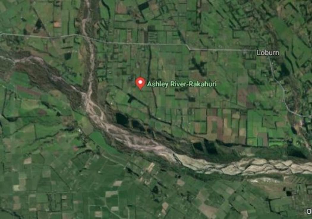 A body has been found on the banks of Ashley River in Canterbury.