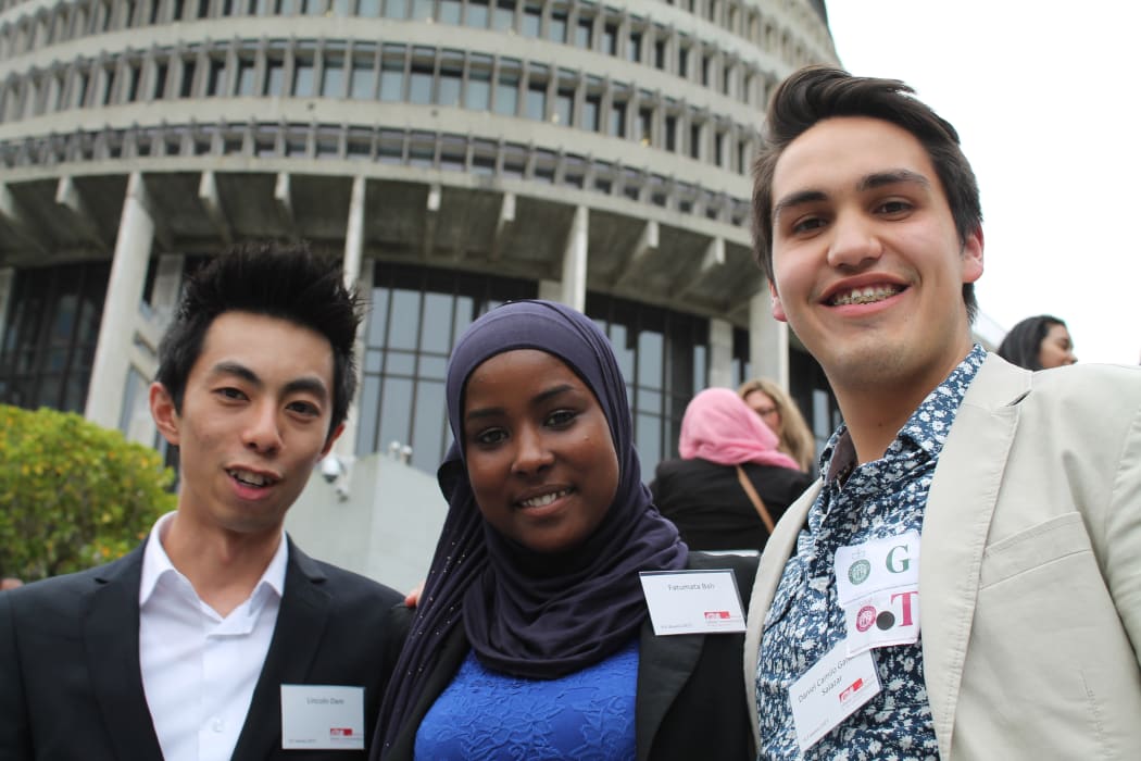 Young Ethnic Leaders, Lincoln Tan, Fatumata Bah and Daniel Gamboa