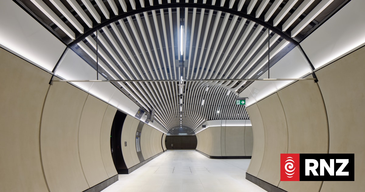 Auckland's City Rail Link stations are a feast for the eyes