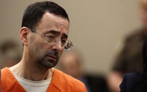 Larry Nassar at his sentencing.
