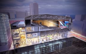 An artist's impression of the convention centre.