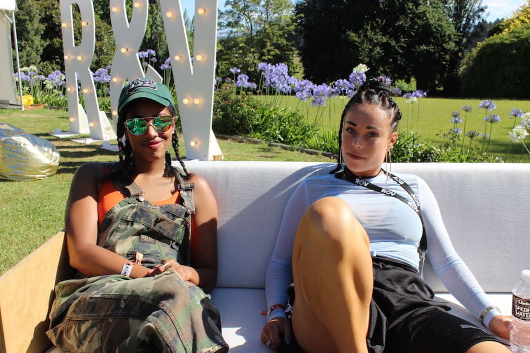 DJ Soraya and Bailey Wiley