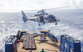 French armed forces seized five tonnes of cocaine from a vessel, which was said to be bound for Australia.