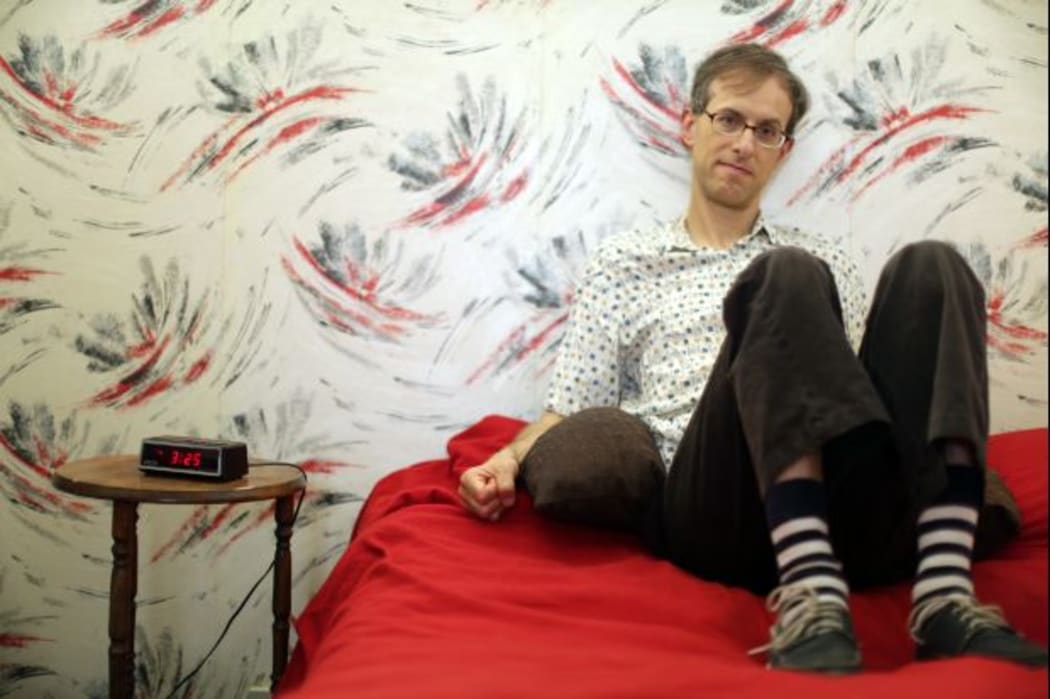 David Matthews in his childhood home.