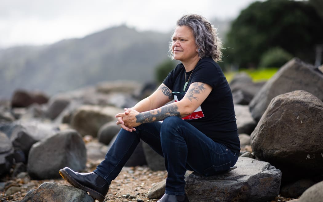 Photo/Portrait shoot - Abuse in Care - Royal Commission of Inquiry - Paora Moyle, survivor of abuse in care - New Zealand.   19  April  2023   Photo: Brett Phibbs / PhibbsVisuals