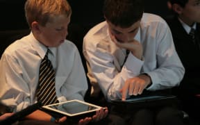 Students at St Paul's Collegiate School in Hamilton are among the first to have access to Vote Kiwi.