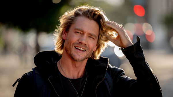 Chad Michael Murray runs through his hair in Disney film Freakier Friday.
