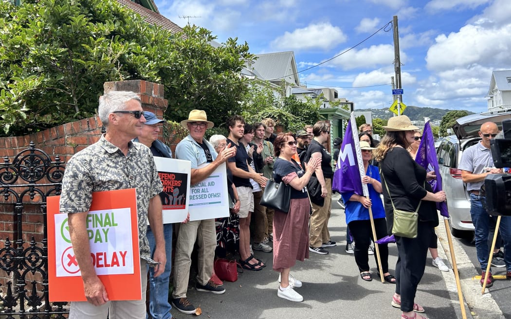 ELE  protest in Wellington