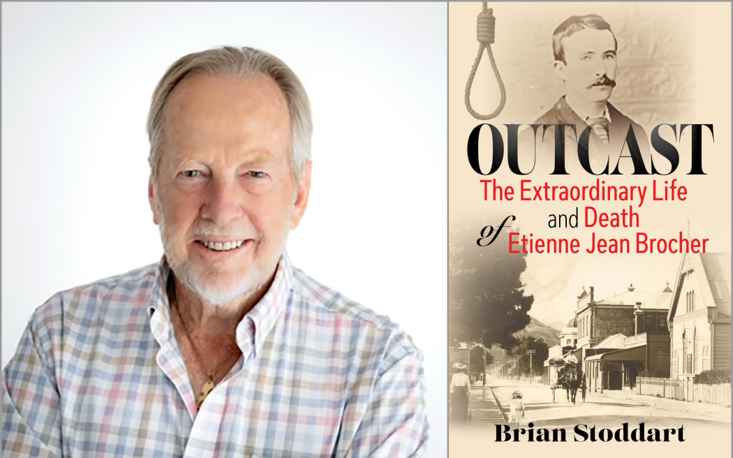 Image of Brian Stoddart and his book.