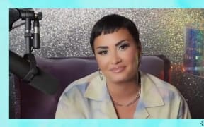 Demi Lovato in a video posted to their Twitter account.