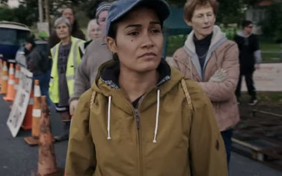 Pania Newton in the documentary MANA Wahine