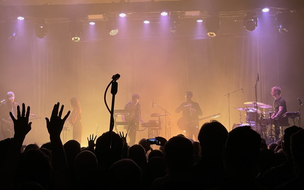 Trentemøller playing to adoring fans at the Powerstation 2023