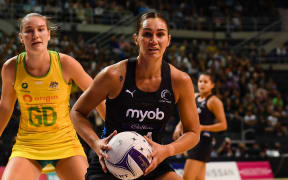Ameliaranne Ekenasio of the Silver Ferns Constellation Cup 2021.