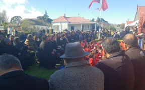 About 250 iwi members gather at Pūtiki.
