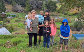 Luke and Deborah Halford and their children.