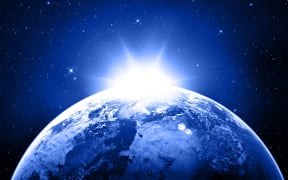 Earth in space
