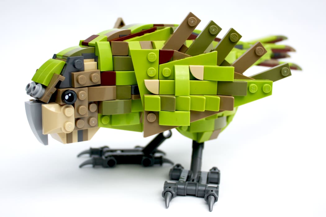 Hayden Pickford's lego Kakapo