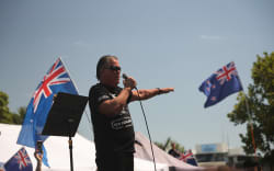 Destiny Church affiliated rally in Auckland on 31/01