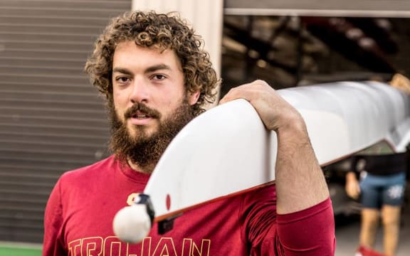 Isaac Giesen is attempting to become the first New Zealander to row solo across the Atlantic Ocean.