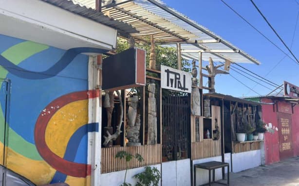 A recently built cafe in Dili.