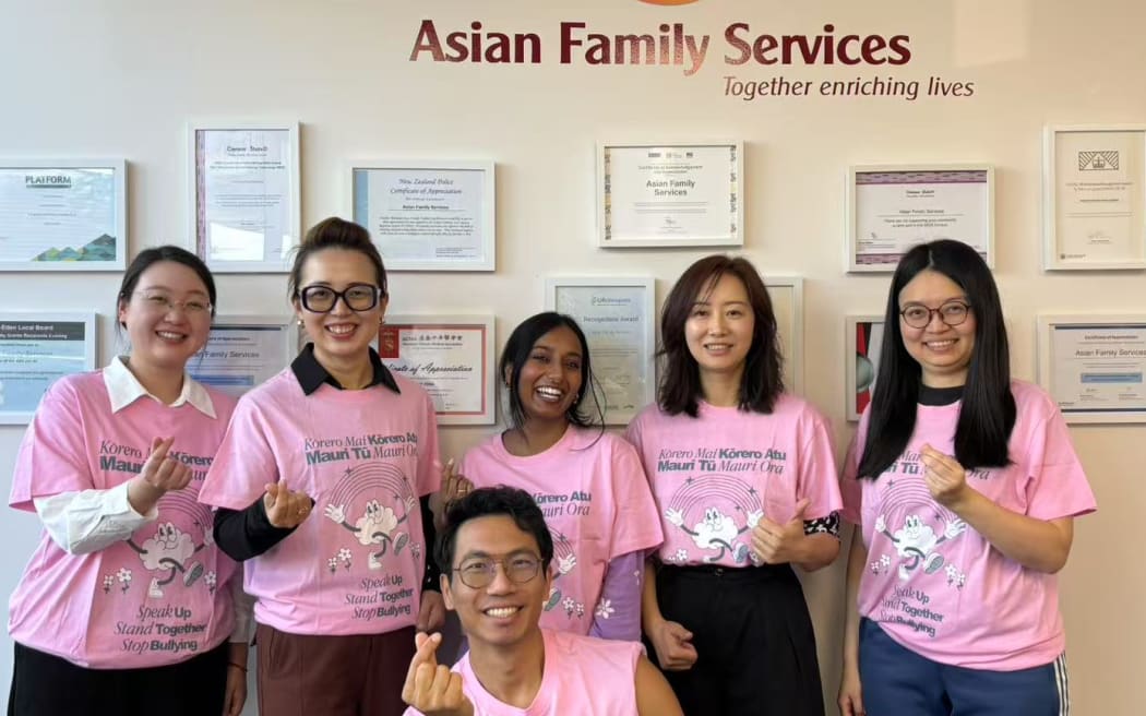 Asian Family Services staff.