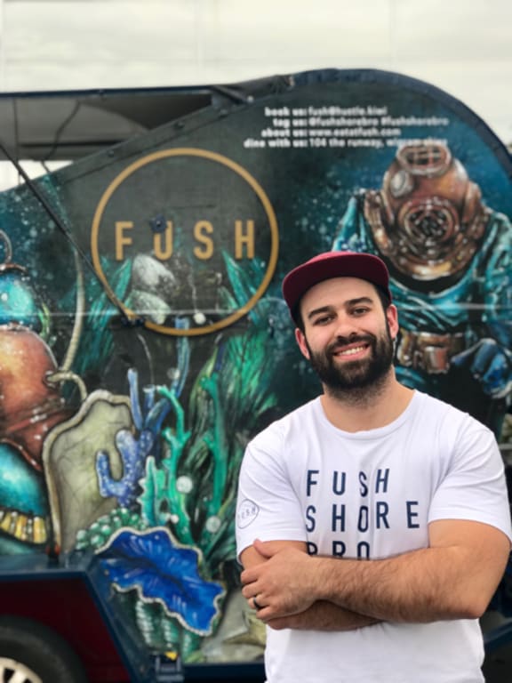 Anton Matthews, owners of a fish and chips shop in Christchurch